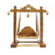  Wooden Handcrafted Laddu Gopal Jhula by Gayatri Mukut Shringar