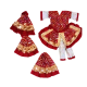 Iskon Style- Radha Krishna Heavy Dress for Janmashtami 